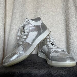 Zara Silver Sneakers